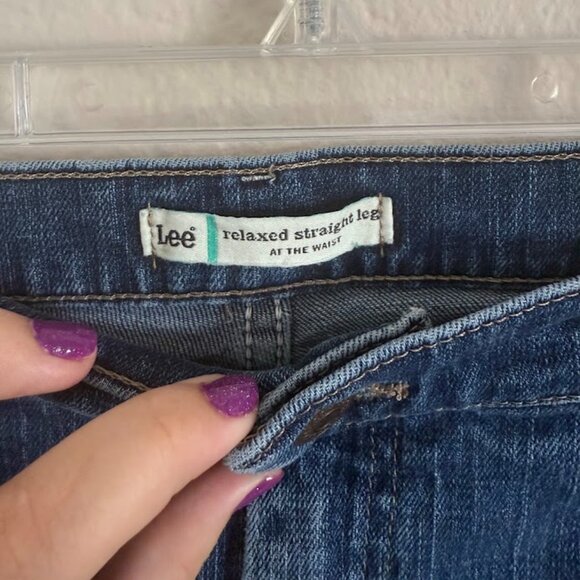 Lee Relaxed Straight Leg Jeans - Picture 4 of 6